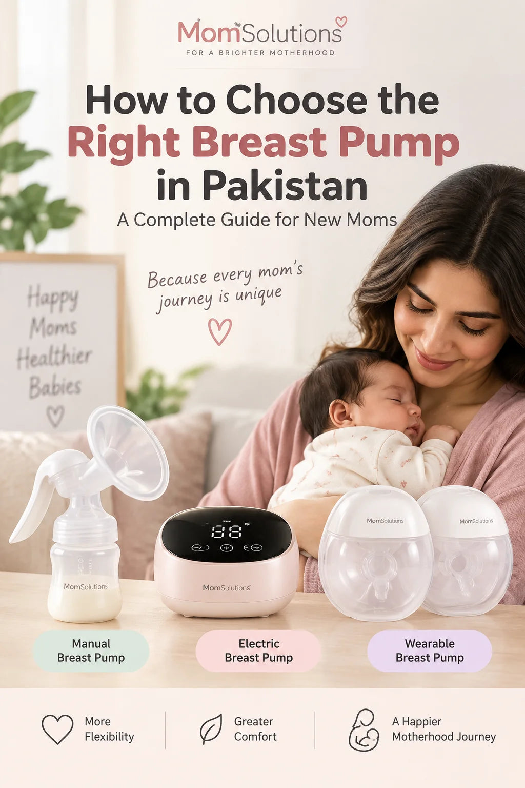 How to Choose the Right Breast Pump in Pakistan: A Complete Guide for New Moms
