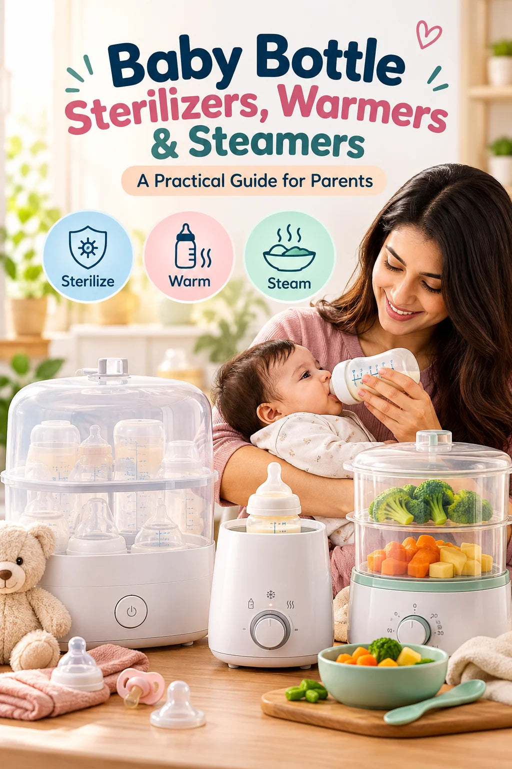 Baby Bottle Sterilizers, Warmers & Steamers: A Practical Guide for Parents