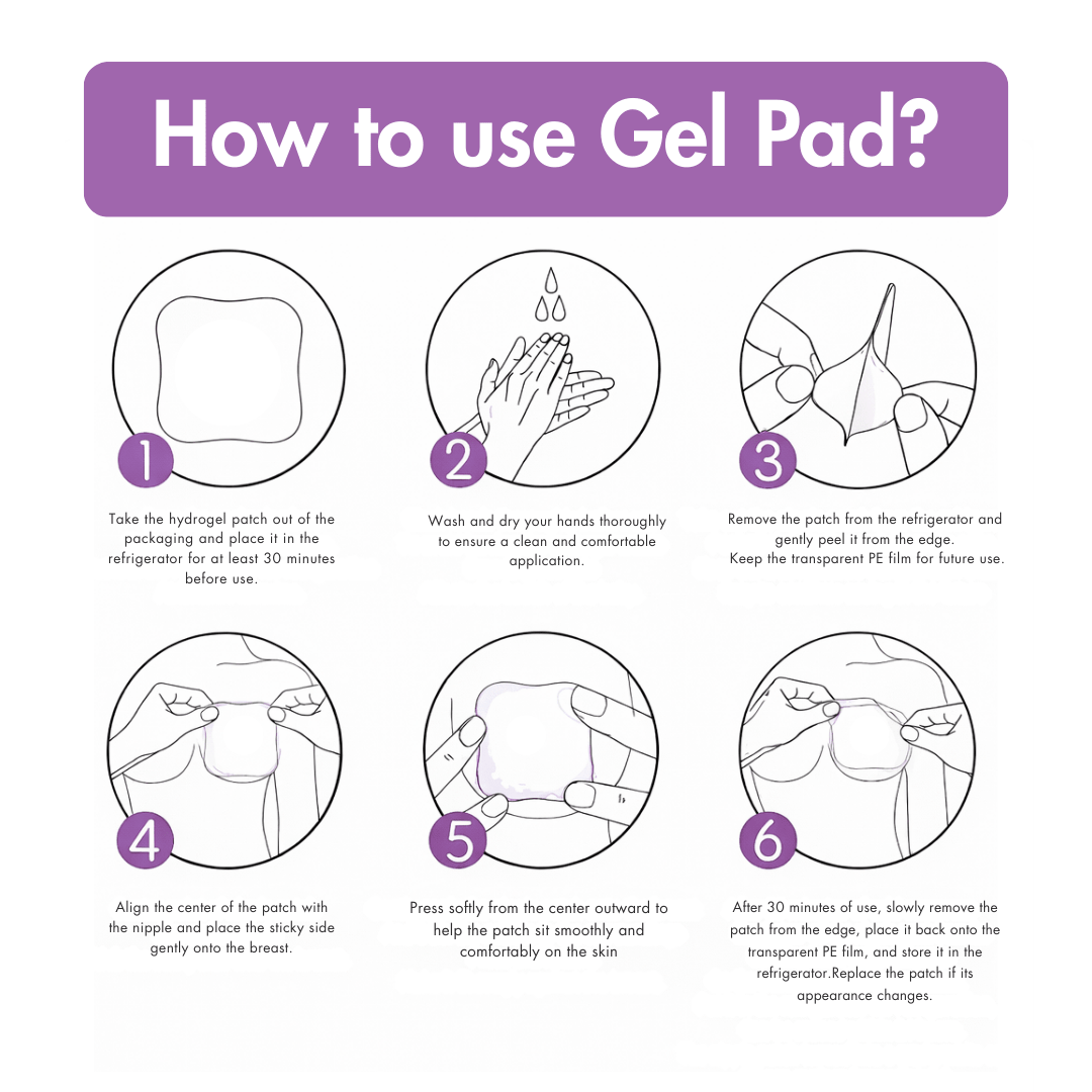 Momsolutions Hydrogel Nursing Pads