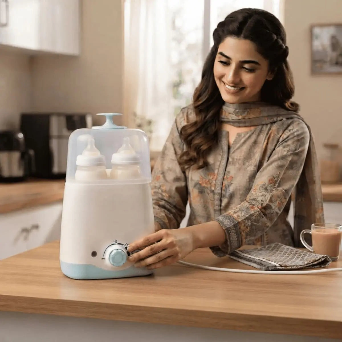 2 in 1 Baby Feeder Warmer & Sterilizer